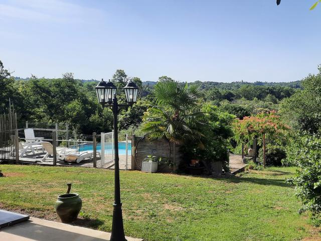 Aussicht vom Ferienhaus