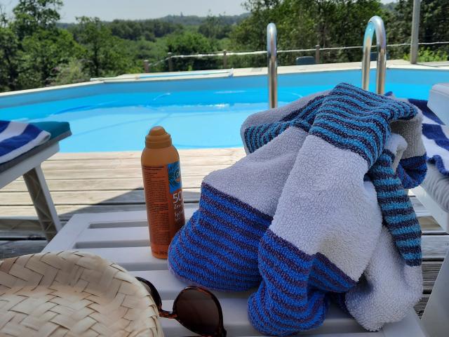 Piscine maison de vacances