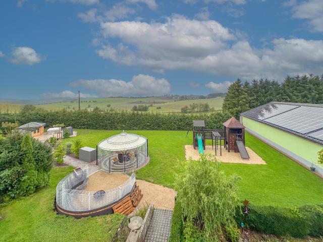 Vue de la maison de vacances