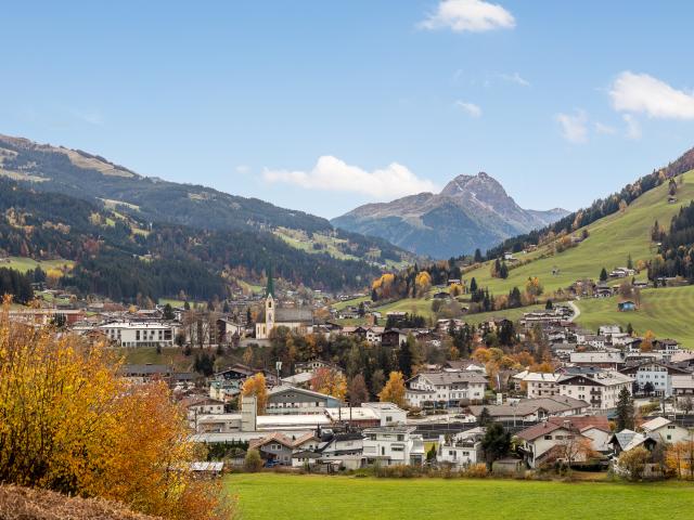 Vue de la maison de vacances