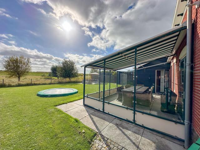 Uitzicht van vakantiehuis