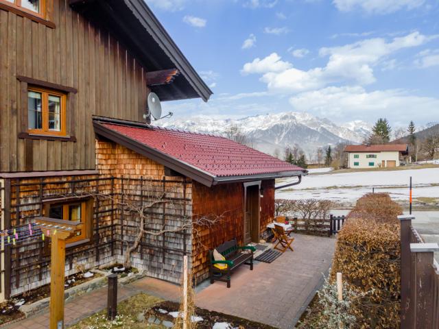 Vue de la maison de vacances