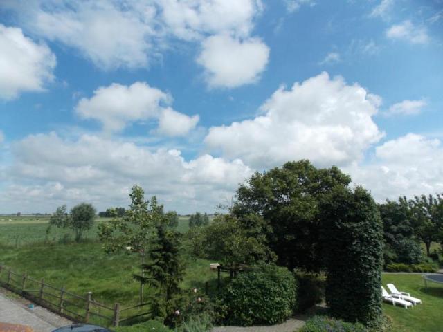 Vue de la maison de vacances