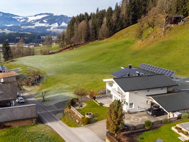 Vue de la maison de vacances