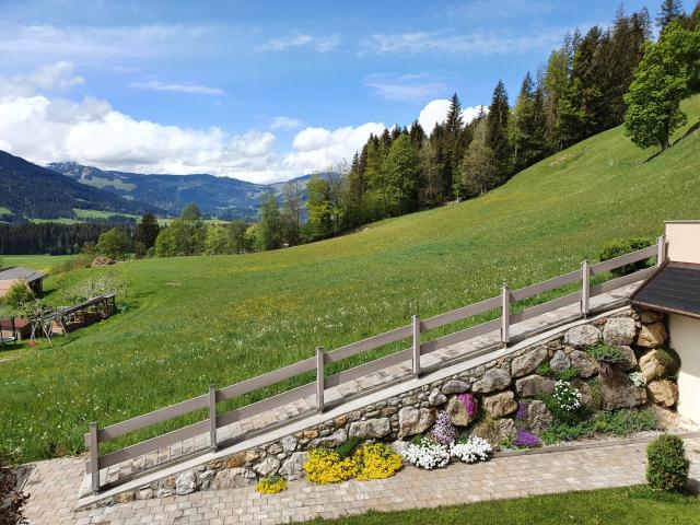 Vue de la maison de vacances