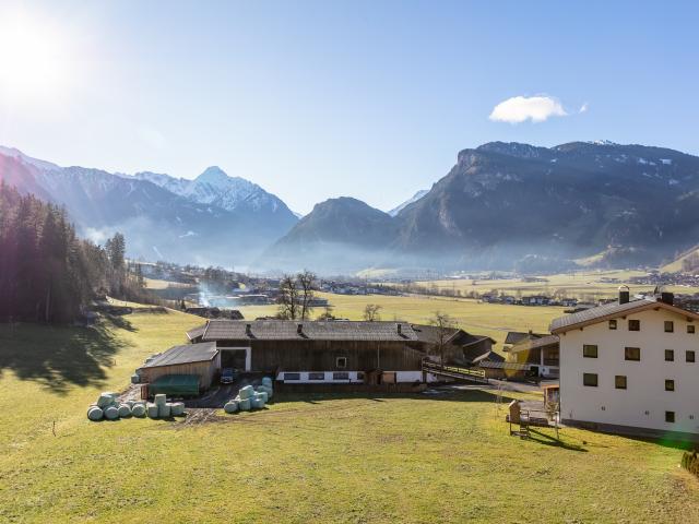 Vue de la maison de vacances