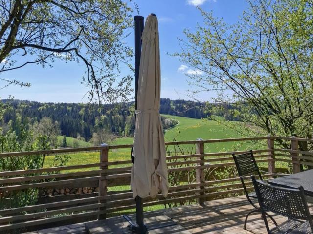 Vue de la maison de vacances