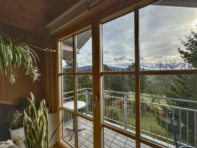 Vue de la maison de vacances