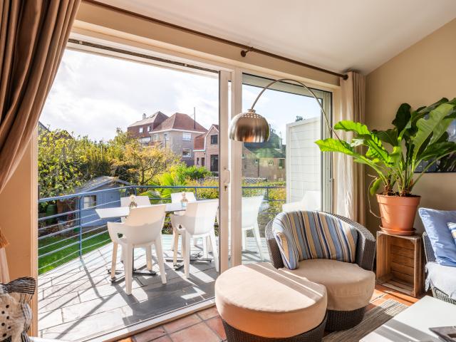 Vue de la maison de vacances