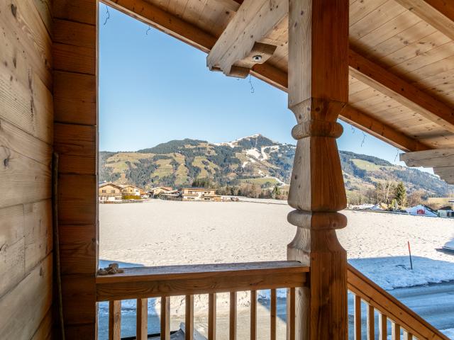 Vue de la maison de vacances