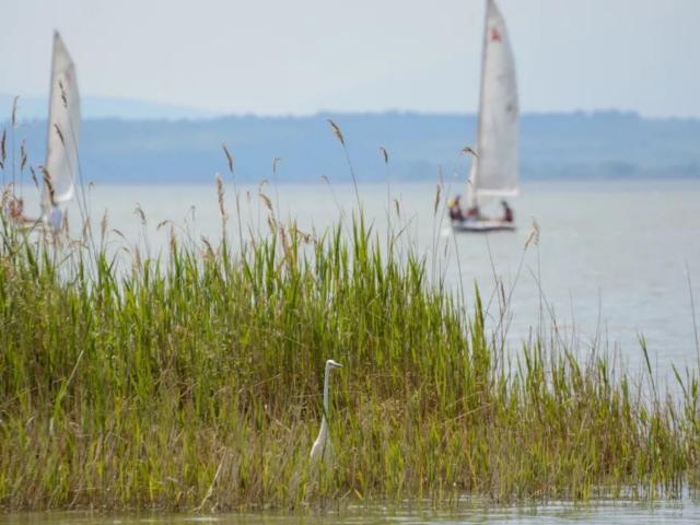 Vue de la maison de vacances