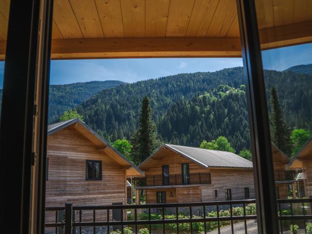 Uitzicht van vakantiehuis