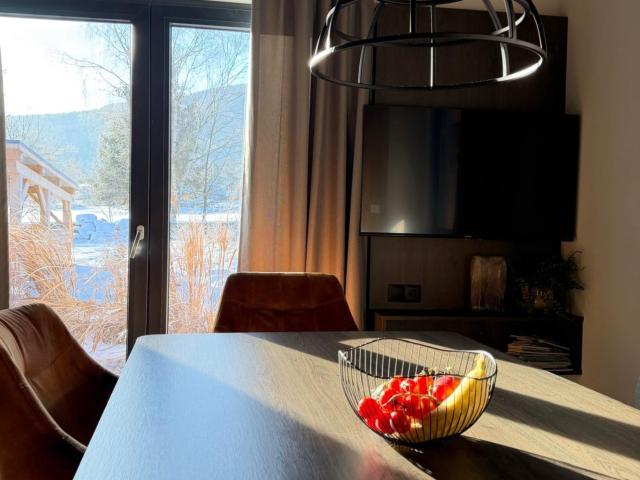 Uitzicht van vakantiehuis