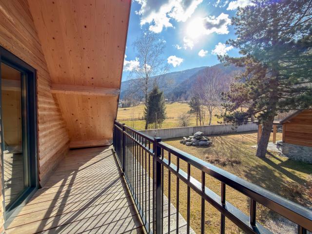 Vue de la maison de vacances