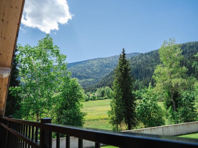 Uitzicht van vakantiehuis