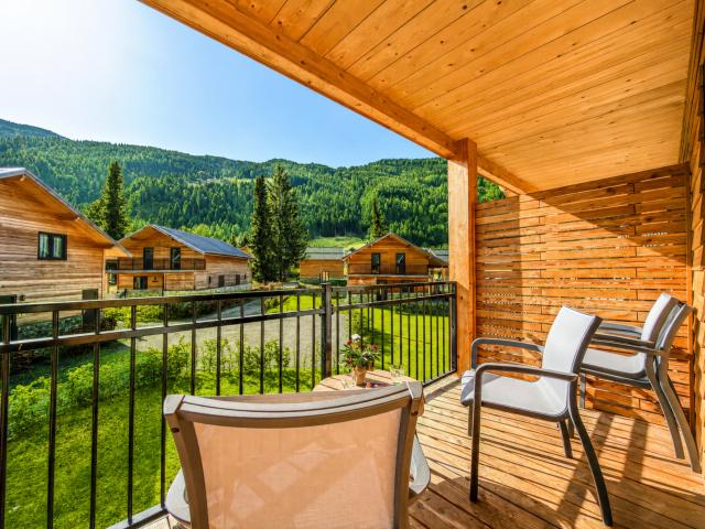 Vue de la maison de vacances