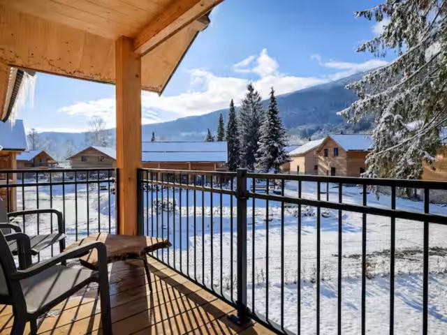 Vue de la maison de vacances
