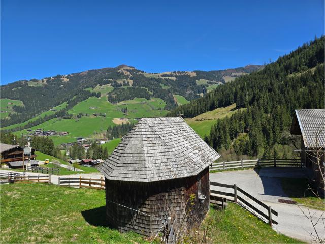 Aussicht vom Ferienhaus