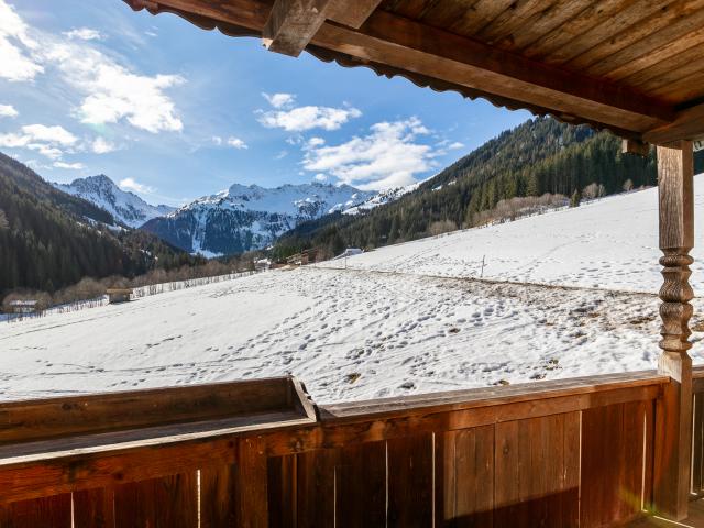 Uitzicht van vakantiehuis