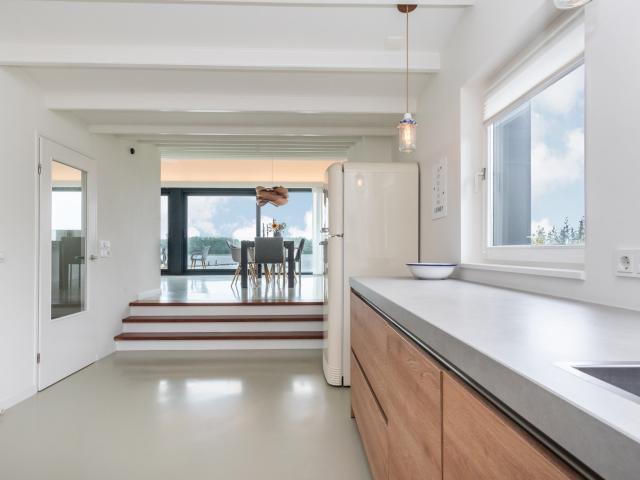 Vue de la maison de vacances