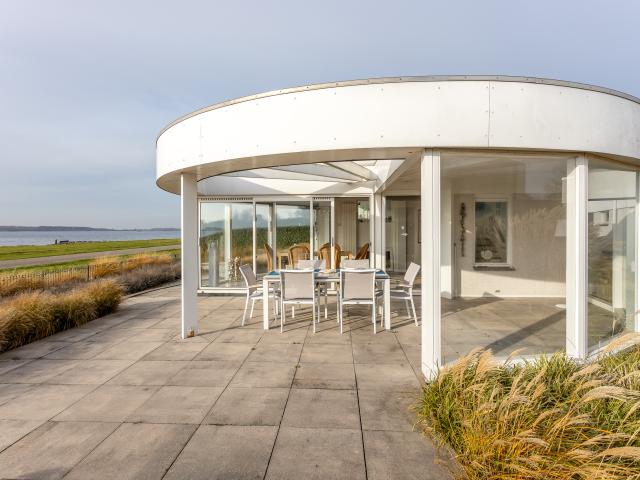 Vue de la maison de vacances