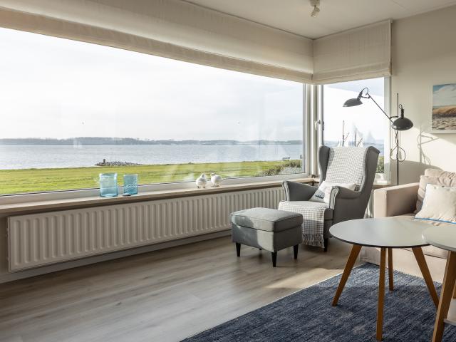 Vue de la maison de vacances