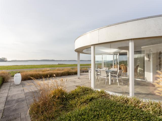 Vue de la maison de vacances