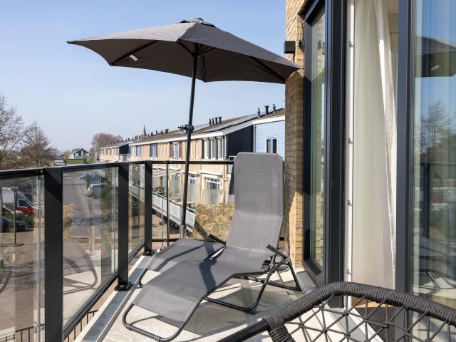 Uitzicht van vakantiehuis