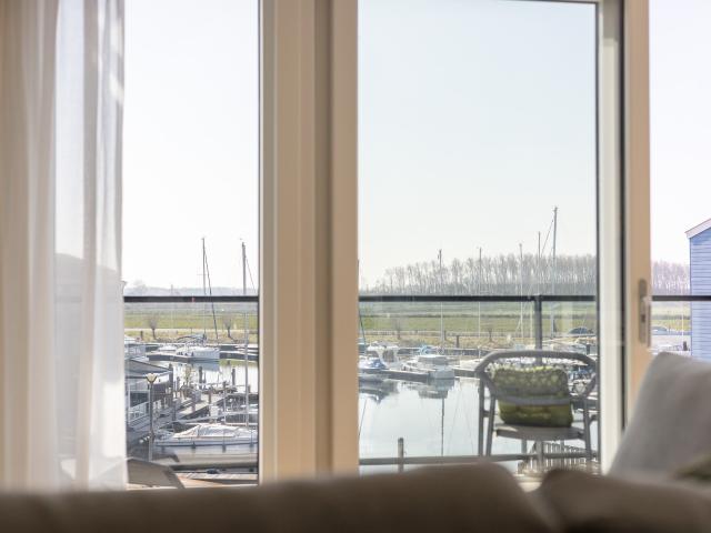 Uitzicht van vakantiehuis