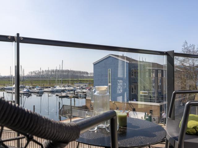 Uitzicht van vakantiehuis