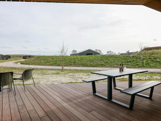 Uitzicht van vakantiehuis