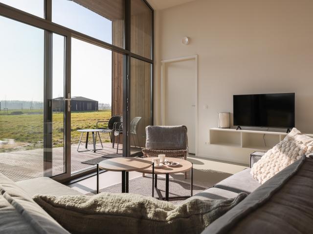 Vue de la maison de vacances