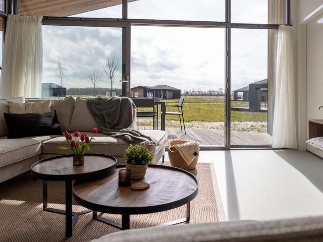 Vue de la maison de vacances