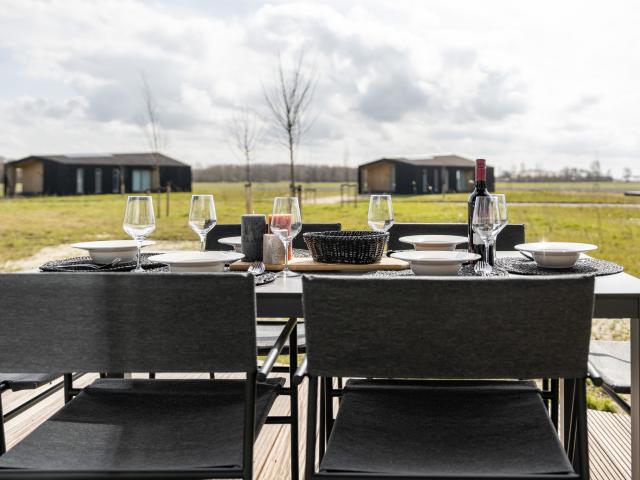 Vue de la maison de vacances