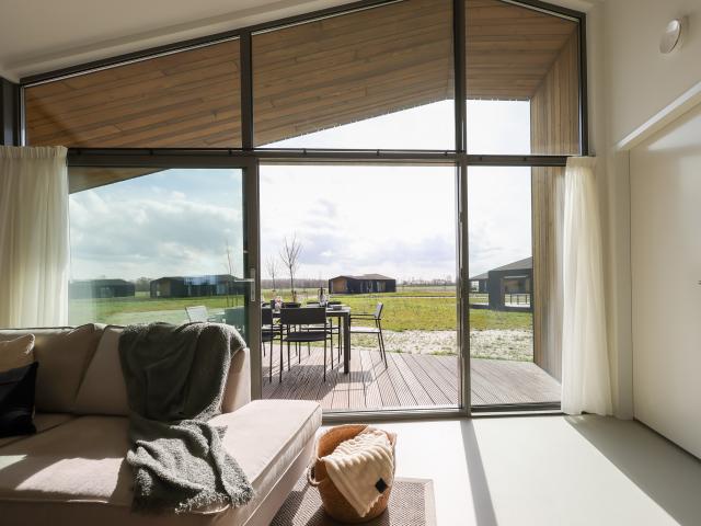 Vue de la maison de vacances