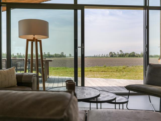 Vue de la maison de vacances