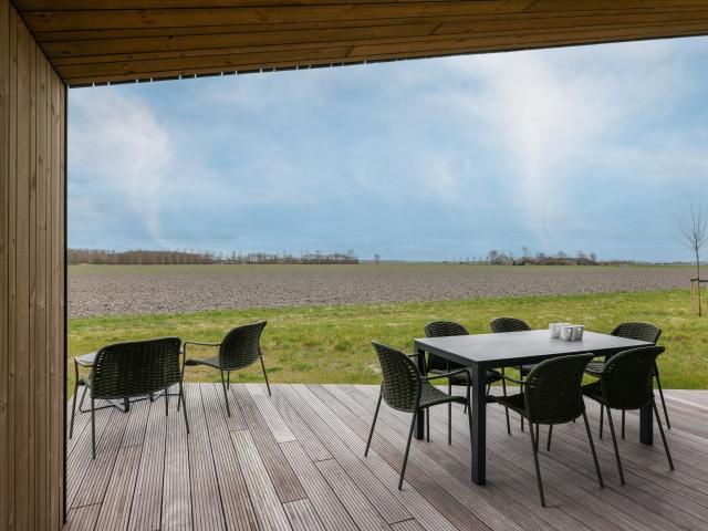 Vue de la maison de vacances