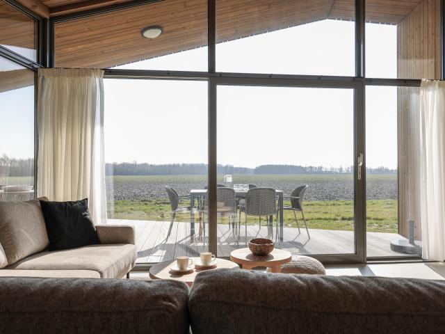 Vue de la maison de vacances