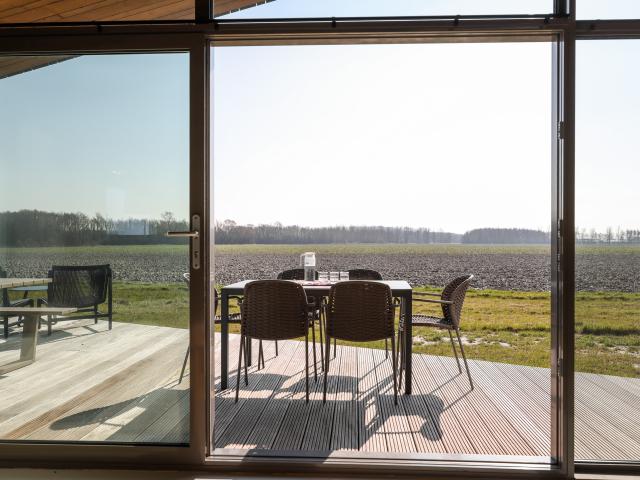 Vue de la maison de vacances