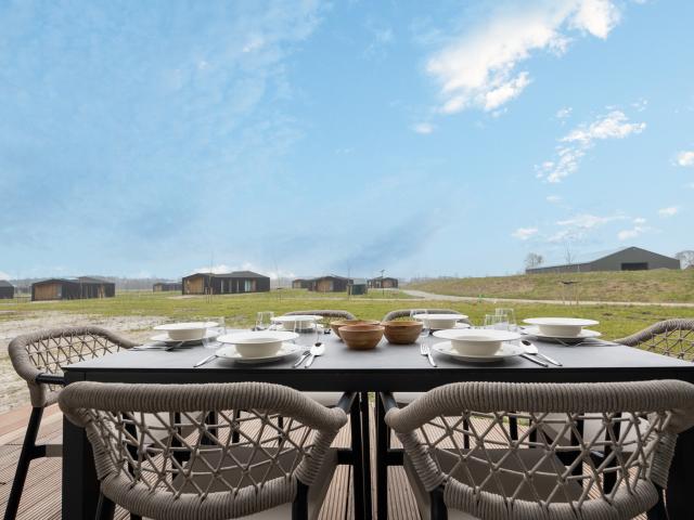 Vue de la maison de vacances