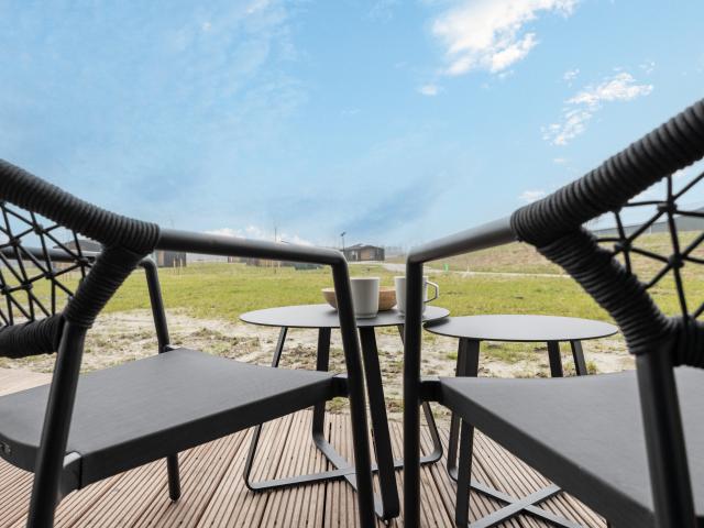 Vue de la maison de vacances