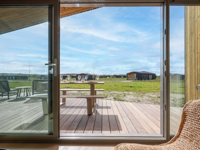 Vue de la maison de vacances