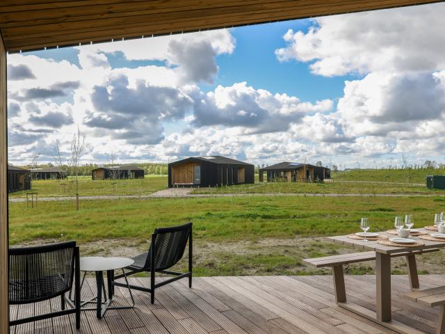 Vue de la maison de vacances