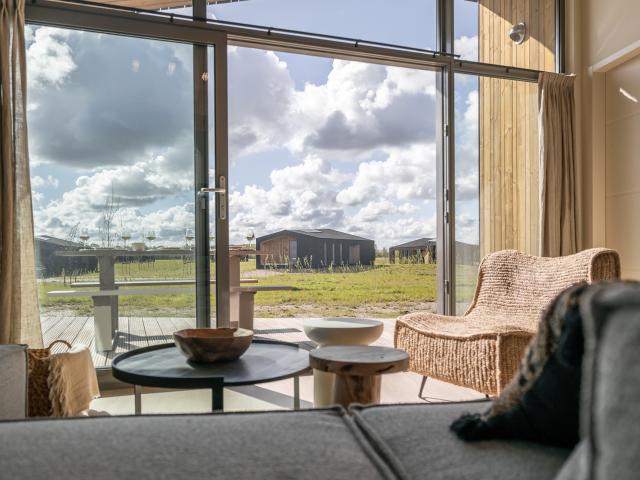 Vue de la maison de vacances