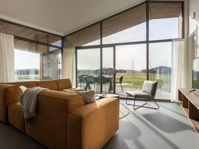 Uitzicht van vakantiehuis