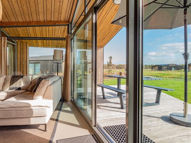 Uitzicht van vakantiehuis