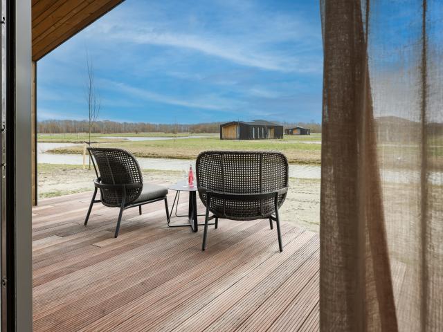 Uitzicht van vakantiehuis