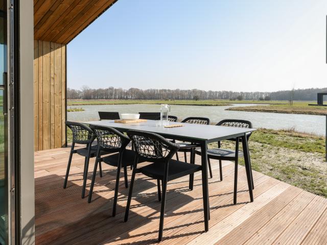 Uitzicht van vakantiehuis