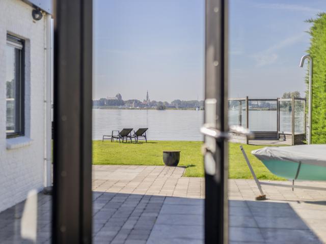 Uitzicht van vakantiehuis