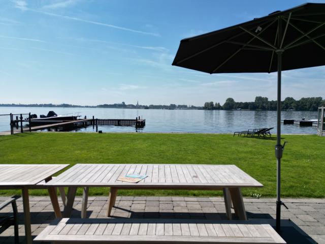 Uitzicht van vakantiehuis